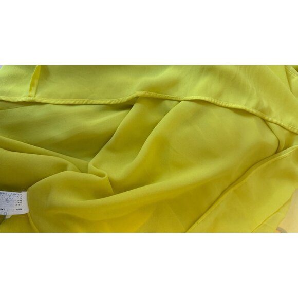 2/$30 ZARA Medium Yellow Pleated Sleeveless Dress Medium - Picture 11 of 15